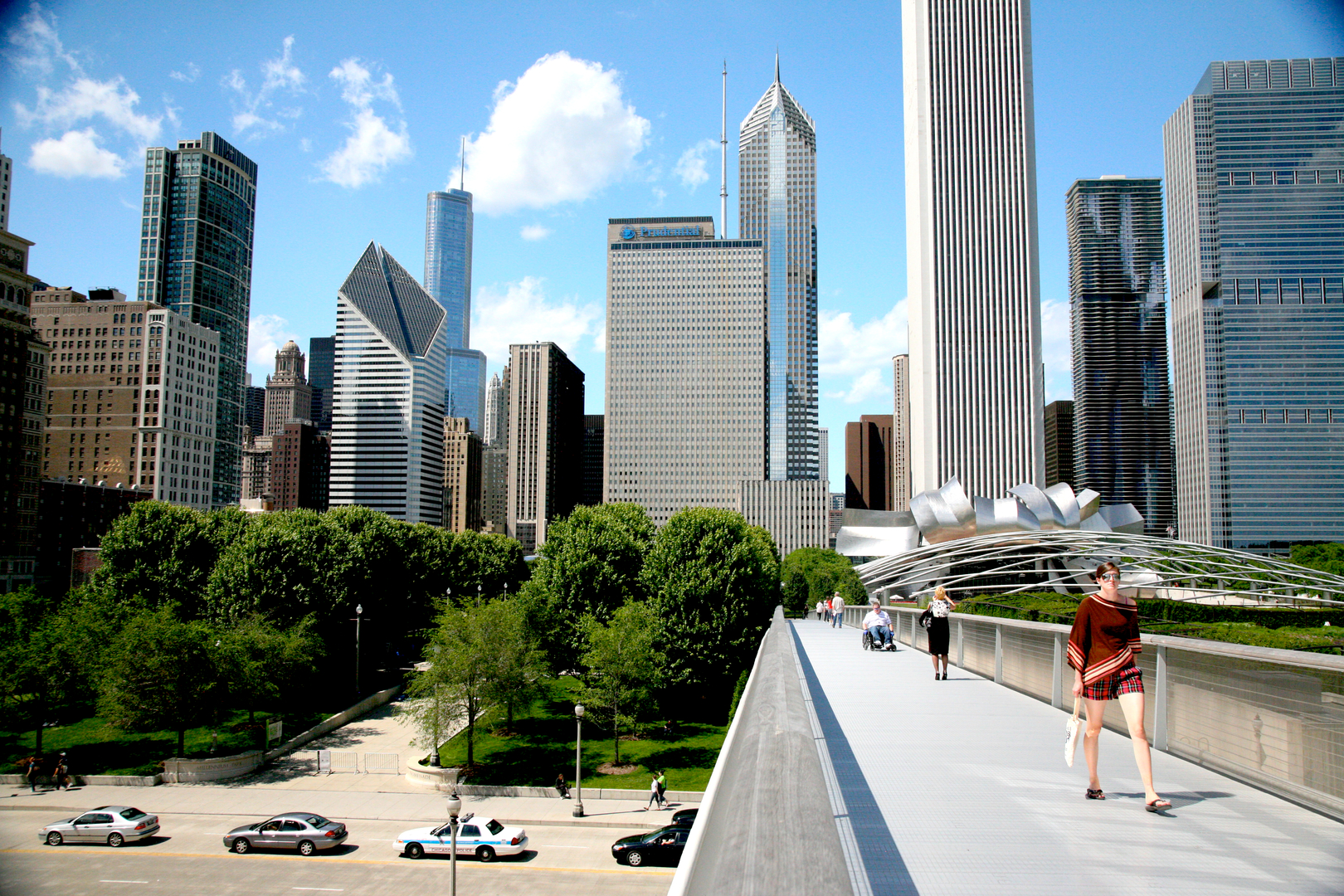 pedestrian-cloud-architecture-bridge-skyline-street