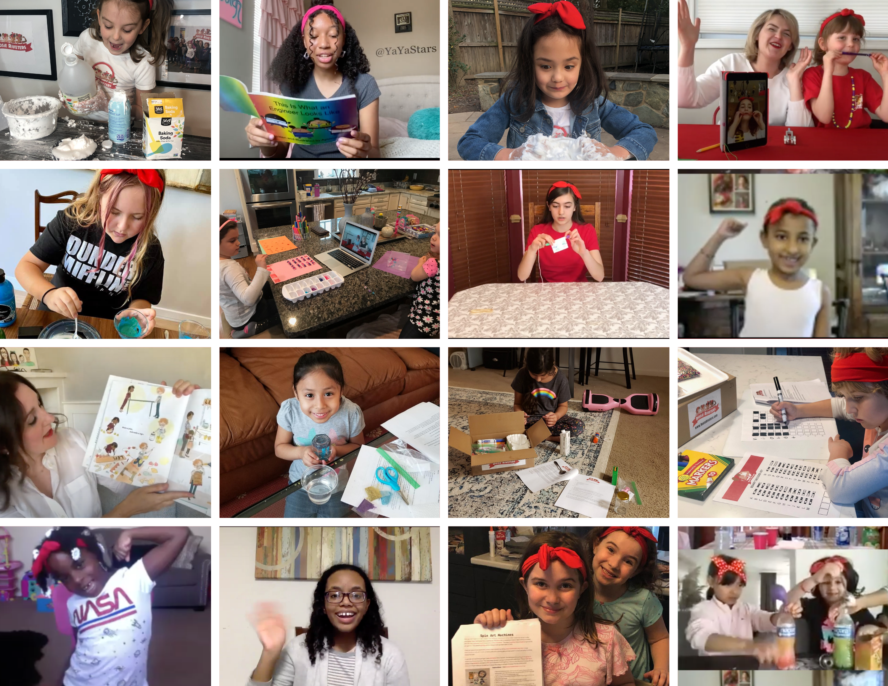 Rosie Riveters Virtual learning