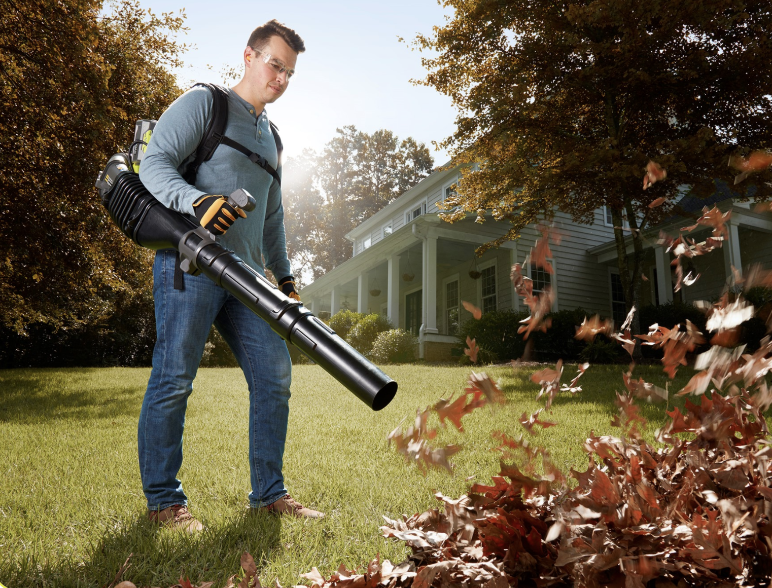 Ryobi 40V Brushless 625 CFM Whisper Series Backpack Blower